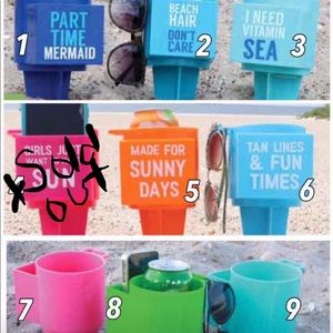 3-in -1 beach caddy’s
